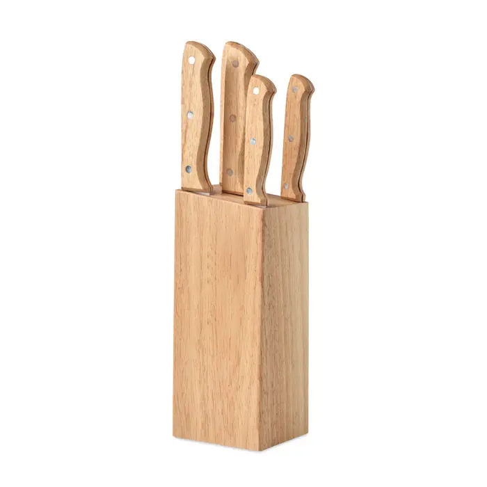 Wooden knife block | Eco gift